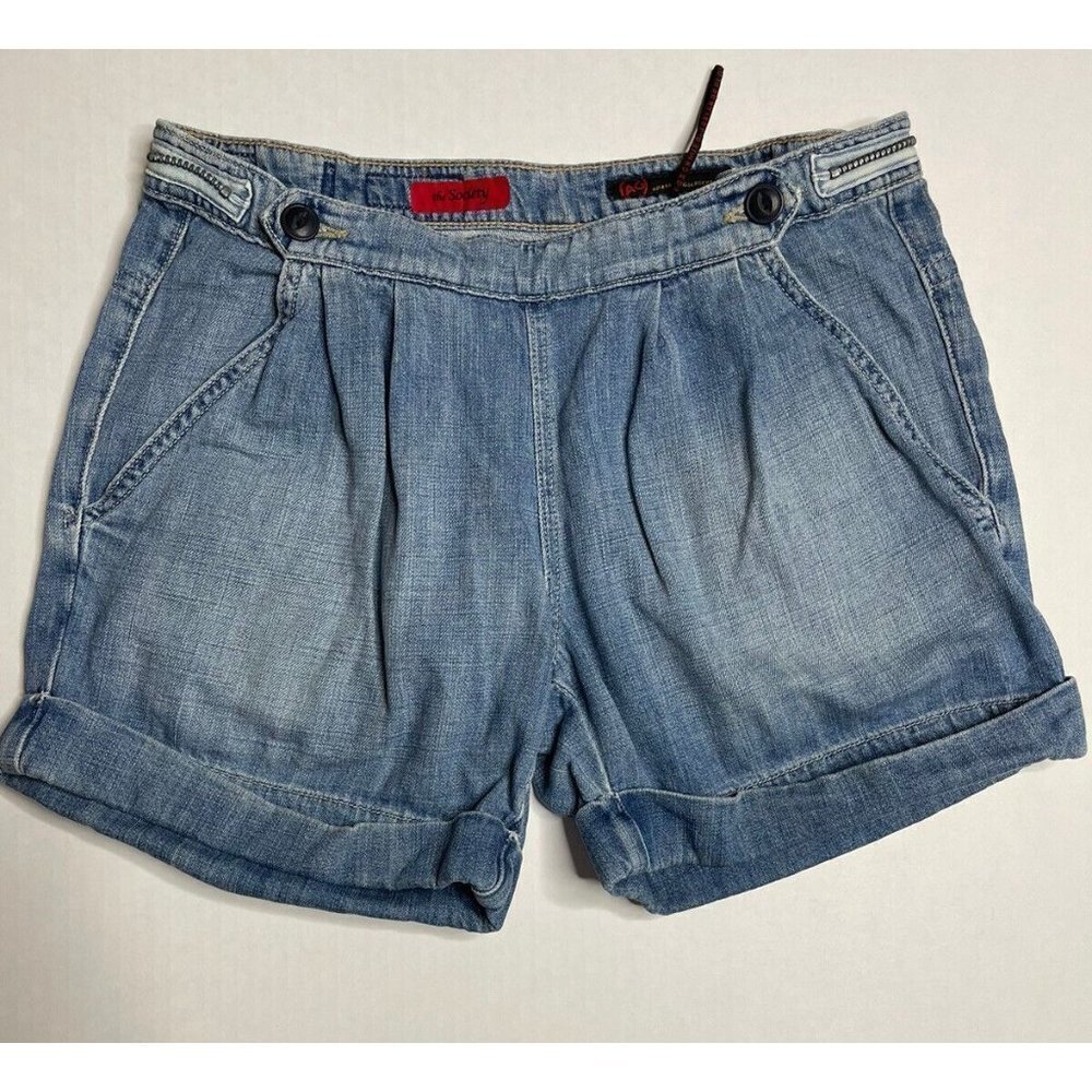 Adriano‎ Goldschmeid The Society Denim Shorts Size 28R